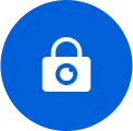 a padlock icon